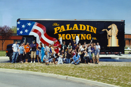 The Paladin Moving Company team, working together to give New York City and Long Island residents a great moving experience.