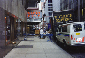 Photo: Paladin truck at Radio City in Manhattan. If you need a Manhattan moving company, Paladin Moving Company is an excellent choice.